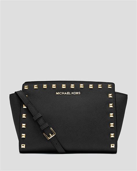 michael kors medium crossbody selma|Michael Kors selma studded.